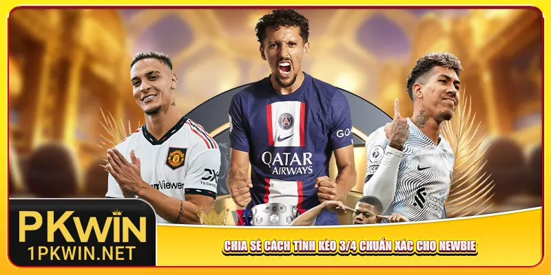 Chia sẻ cách tính kèo 3/4 chuẩn xác cho newbie